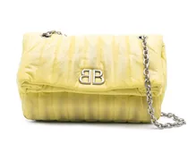 Kleine Monaco Schultertasche - Gelb