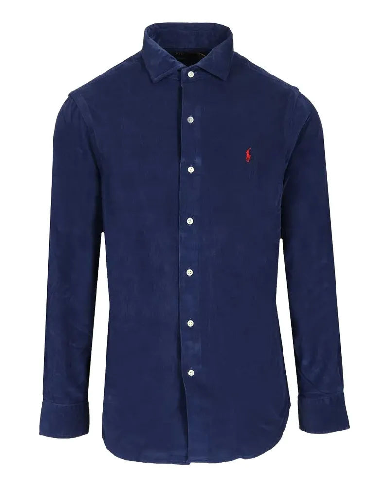 Ralph Lauren Pony-embroidered shirt - Blau Blau
