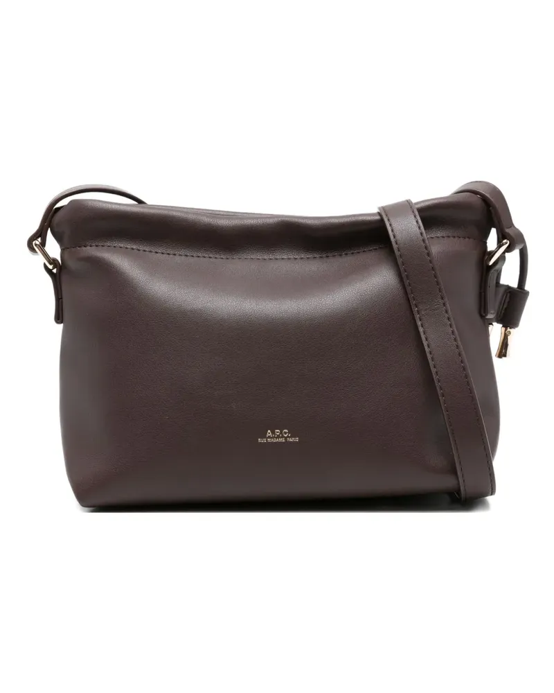 A.P.C. Ninon Umhängetasche - Braun Braun