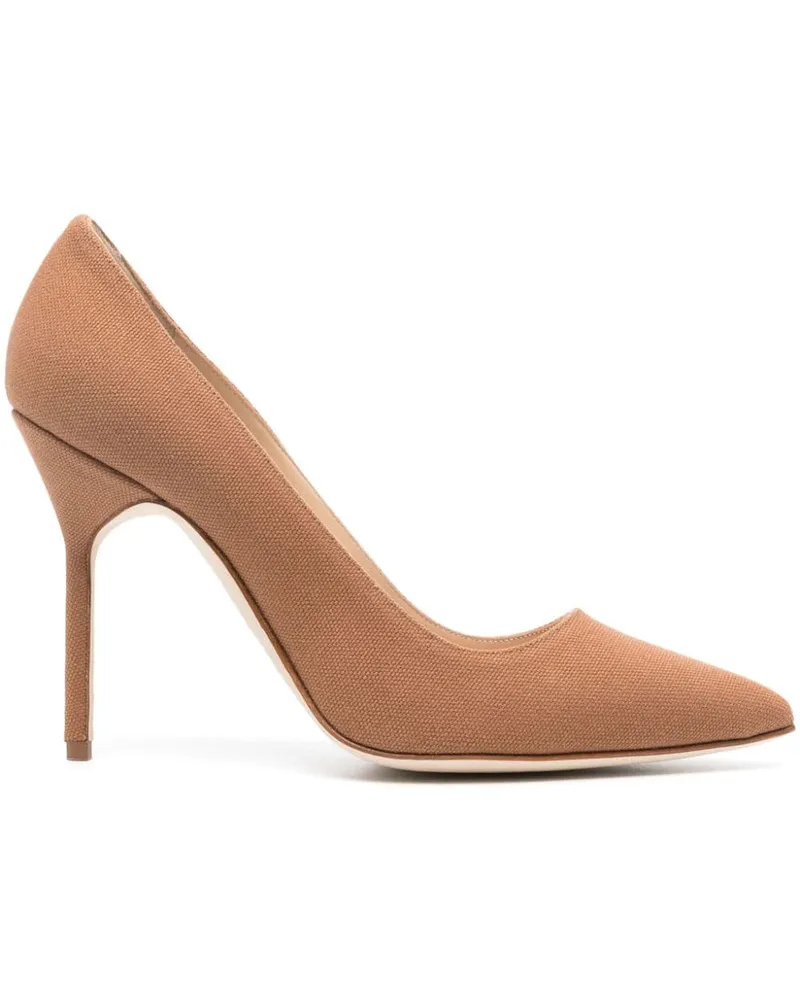 Manolo Blahnik BB Pumps, 110mm - Braun Braun