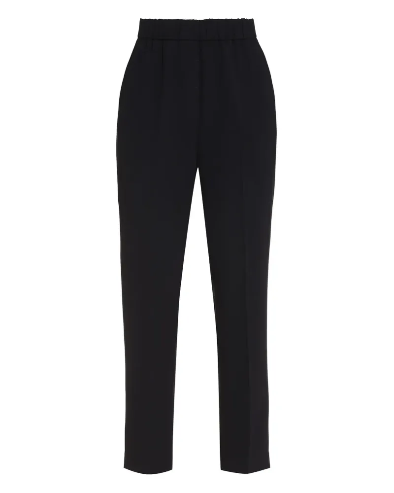 Peserico Hose mit elastischem Bund - Schwarz Schwarz