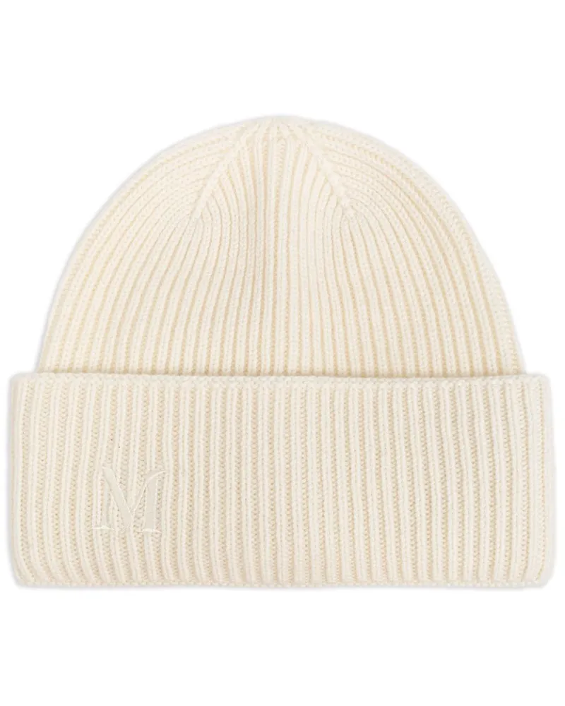 Max Mara Beanie aus Kaschmir - Weiß Weiß