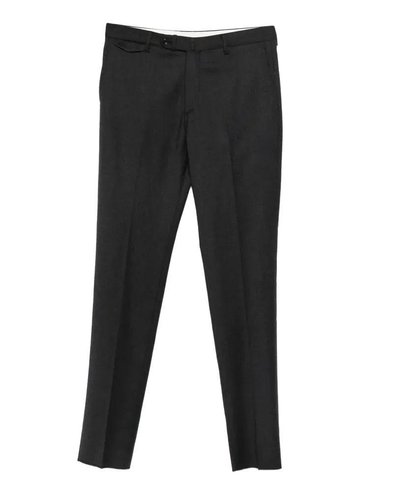 Tagliatore button-fastening trousers - Schwarz Schwarz