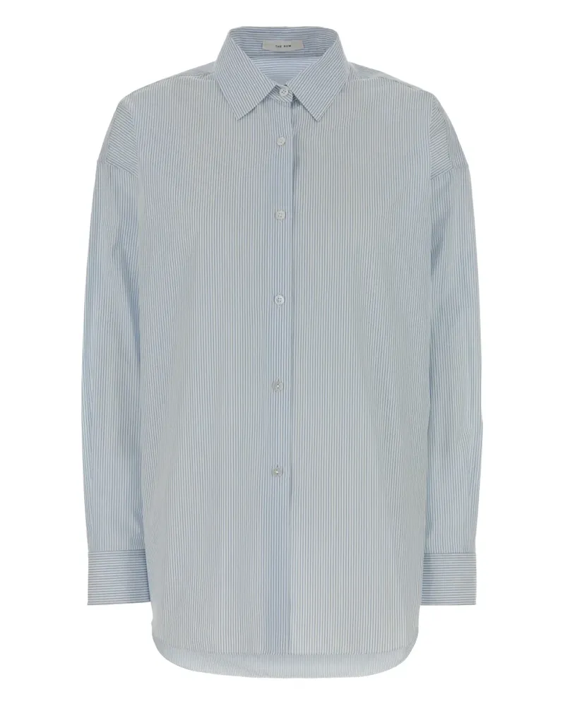 The Row Caster Hemd - Blau Blau