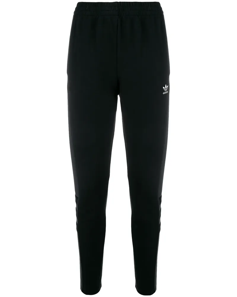 adidas Jogginghose mit Logo - Schwarz Schwarz