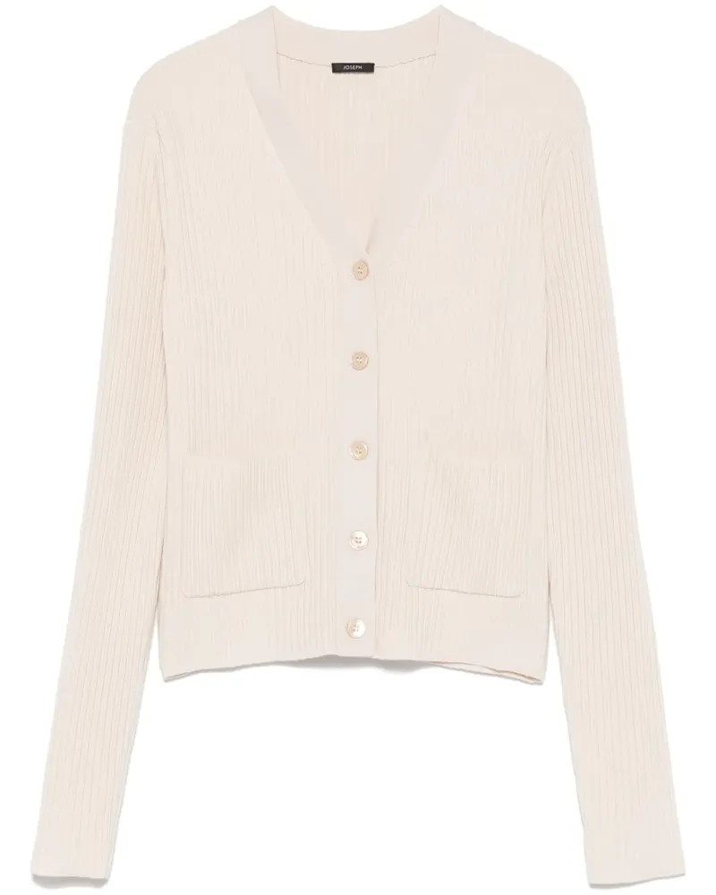 Joseph Gerippter Cardigan - Nude Nude