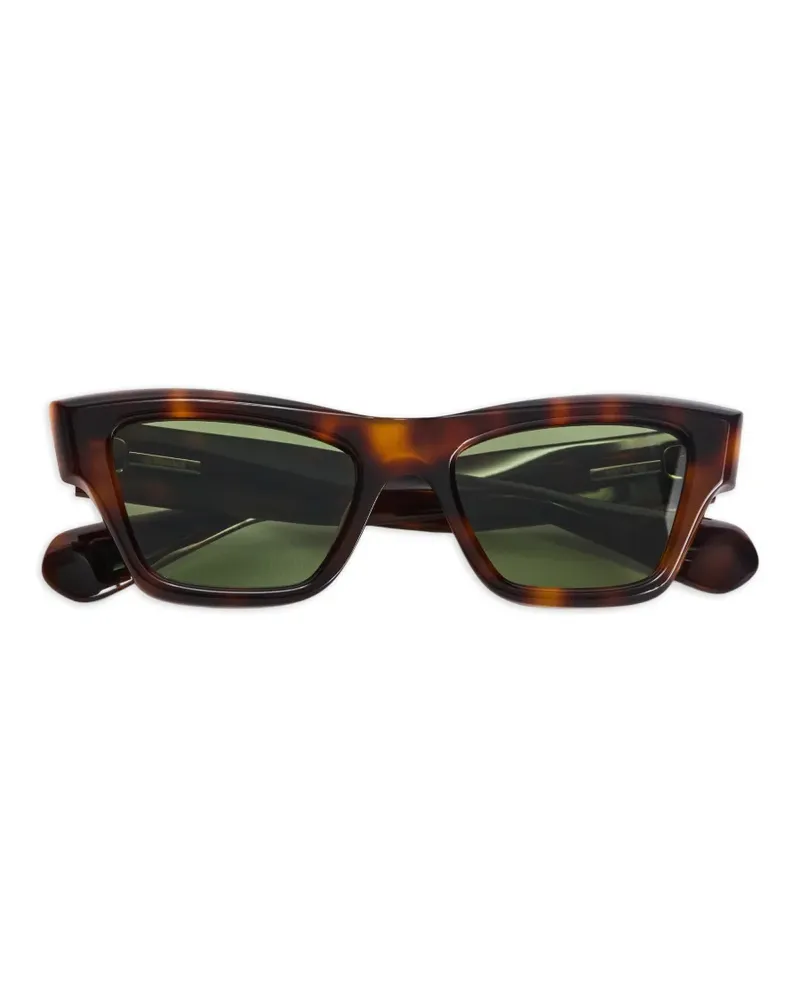 Jil Sander cat-eye frame sunglasses - Braun Braun