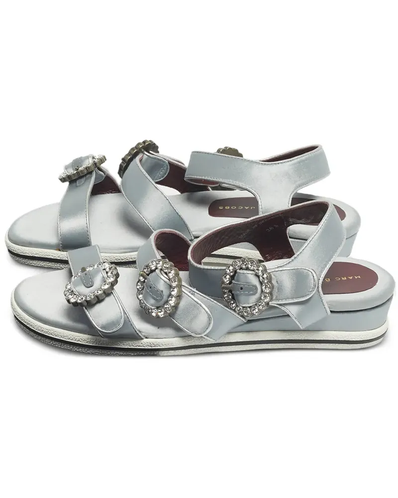 Marc Jacobs crystal-embellished sandals - Grau Grau