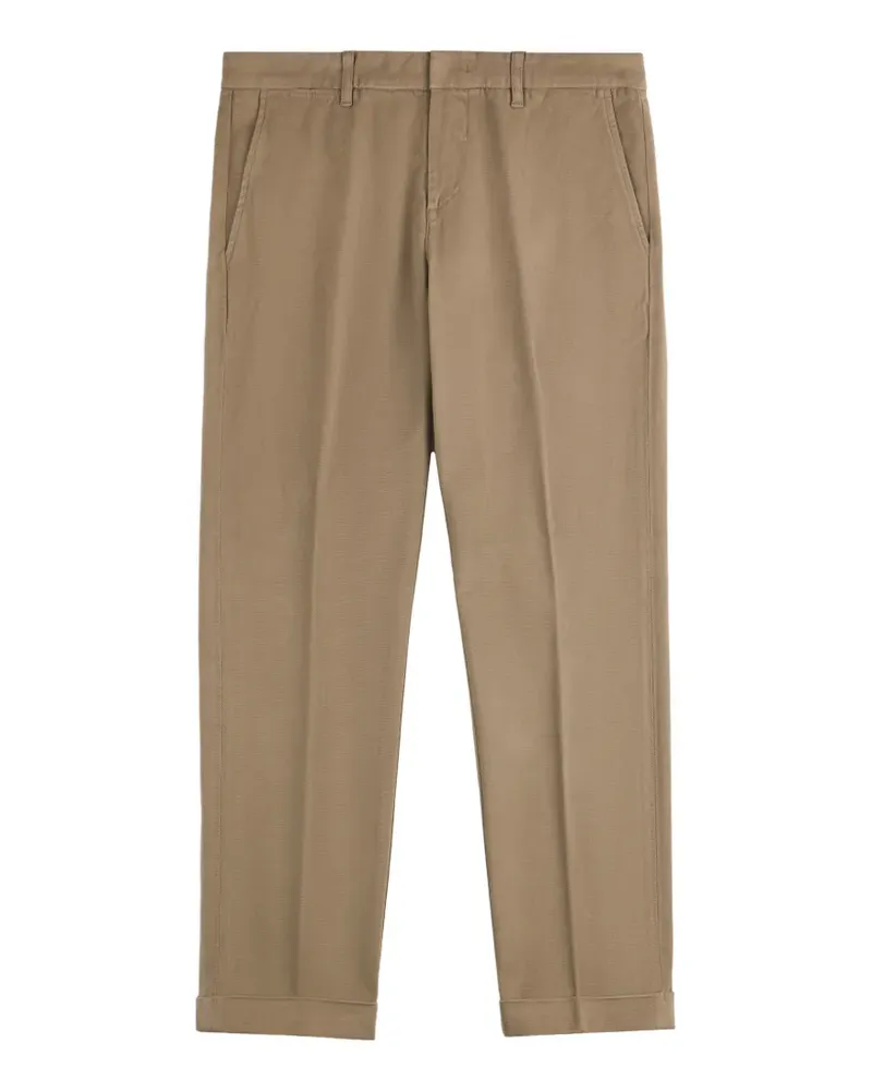 Fay turn-up cuff trousers - Nude Nude
