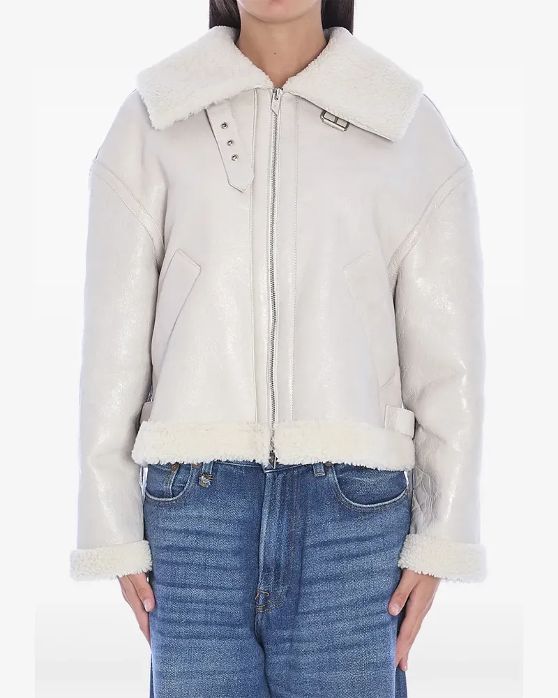Salvatore Santoro Jacke mit Reißverschluss - Nude Nude