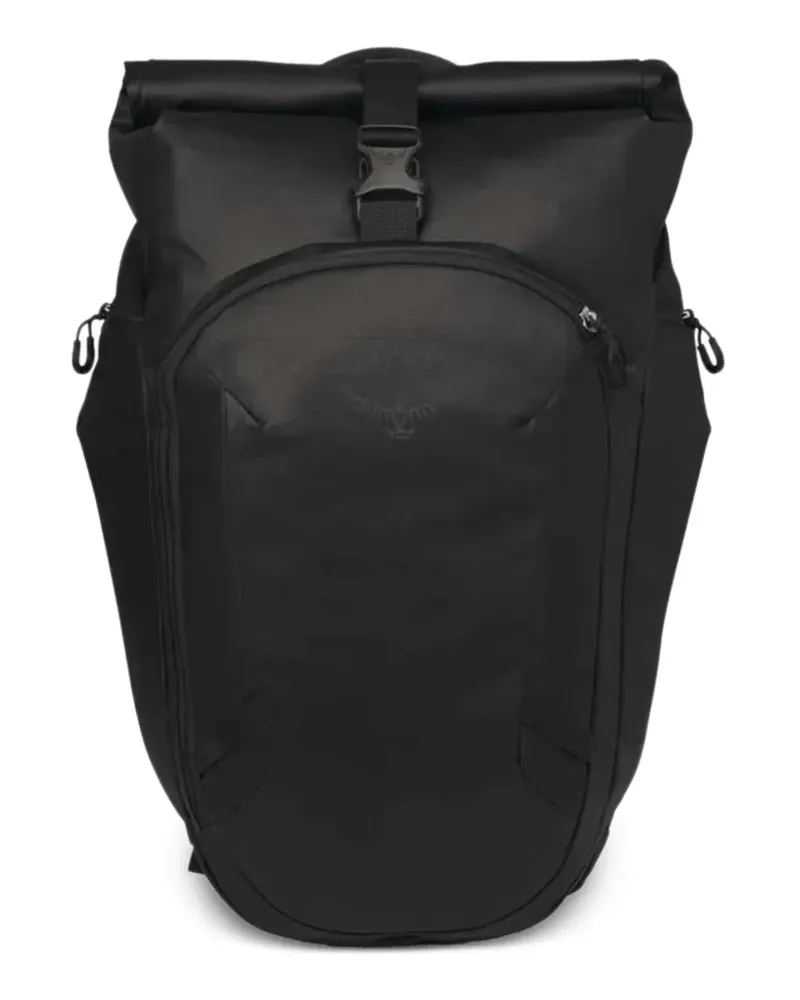 Osprey Rucksack mit Rollverschluss - Schwarz Schwarz