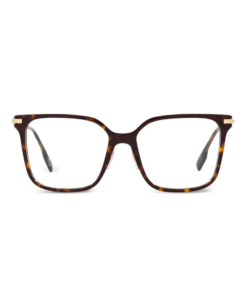 Burberry Brille mit eckigem Gestell - Braun Braun