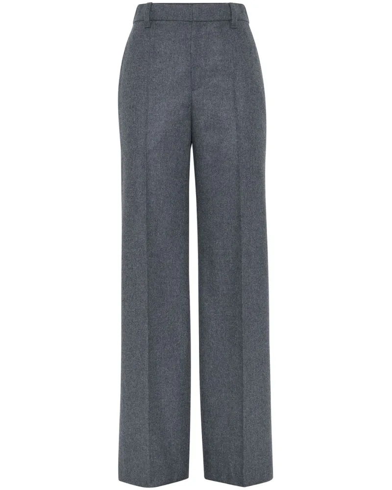 Brunello Cucinelli Hose mit weitem Bein - Grau Grau