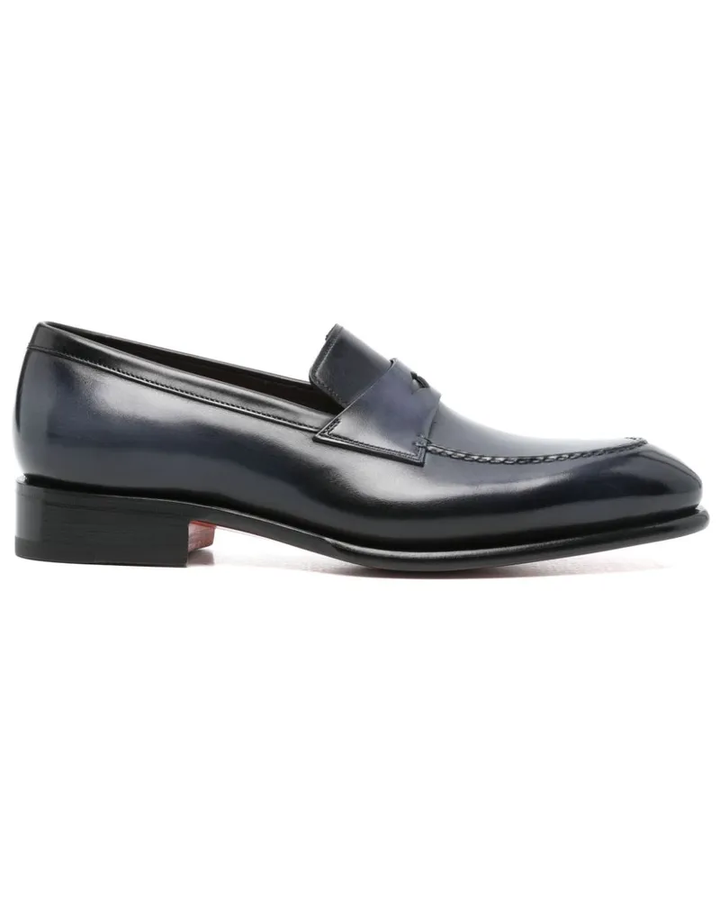 Santoni Klassische Loafer - Blau Blau