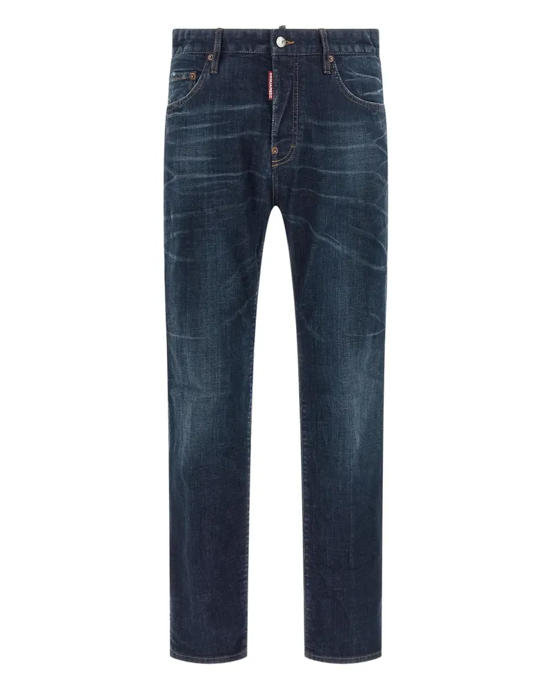 Dsquared2 logo-detail jeans - Blau Blau