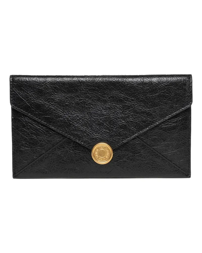 Dries van Noten Portemonnaie aus Leder - Schwarz Schwarz