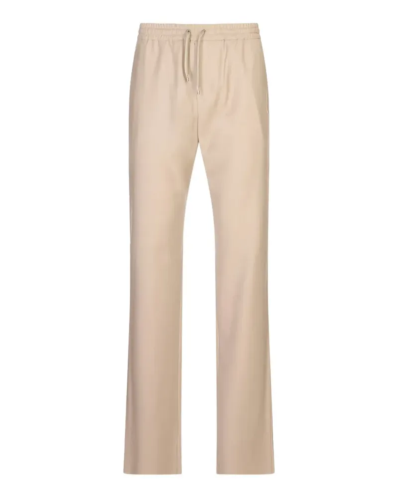 AGNONA Gerade Hose mit Kordelzug - Nude Nude