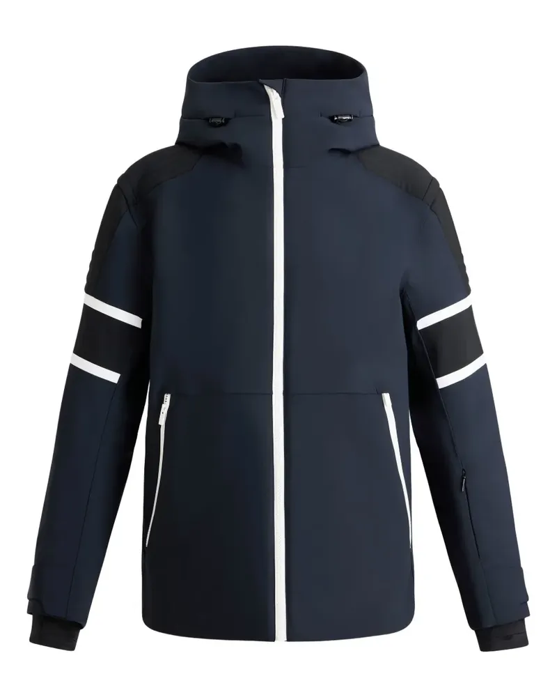 FUSALP Amwo Skijacke mit Streifendetail - Blau Blau