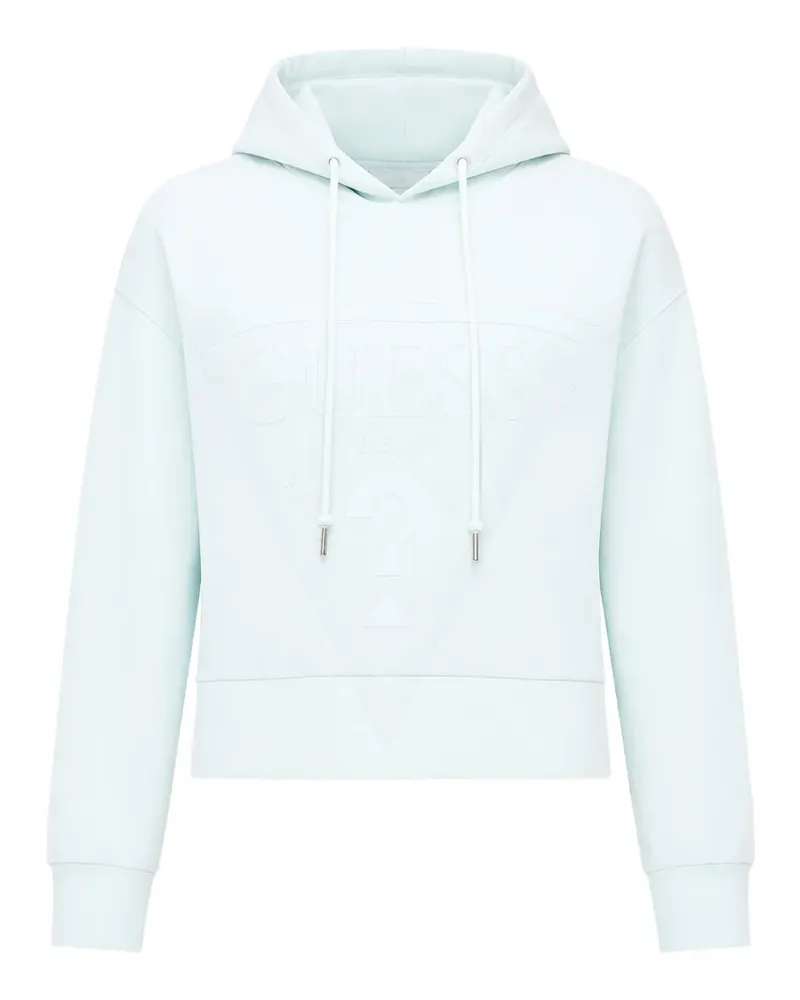 Guess Hoodie mit Logo-Print - Blau Blau