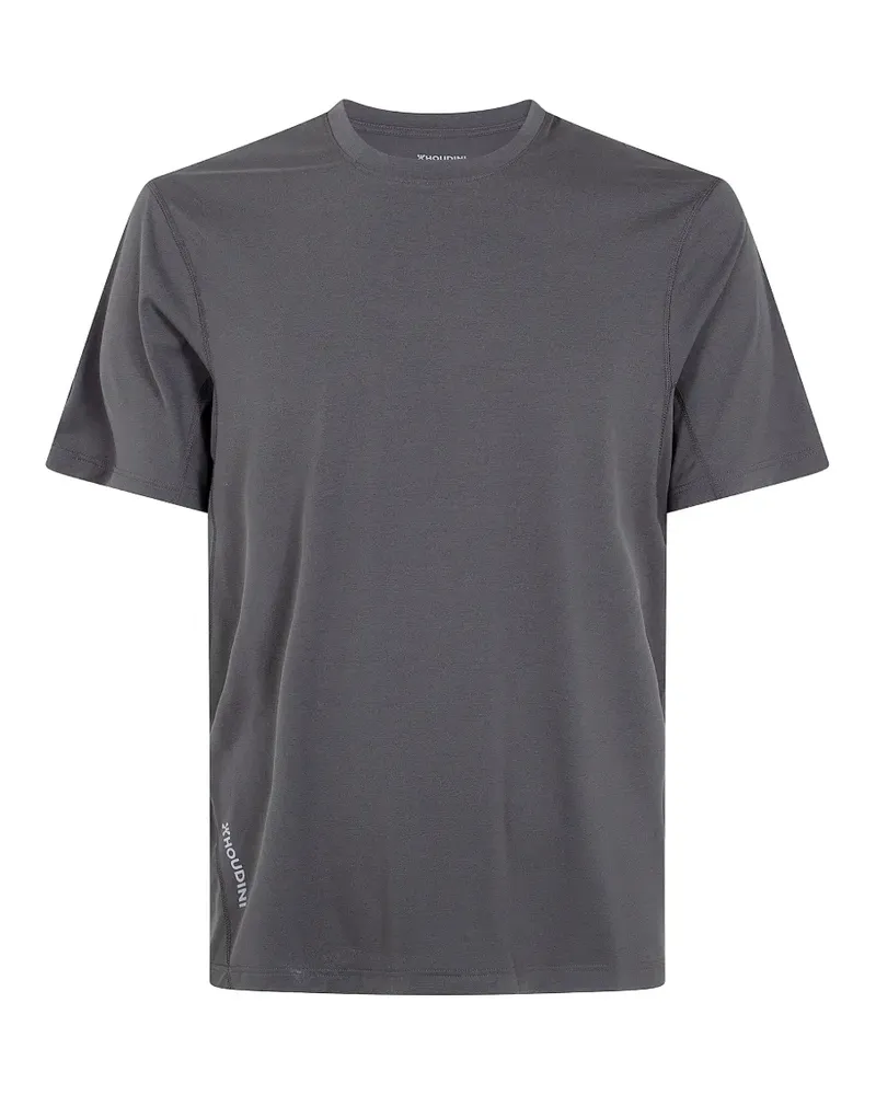 Houdini Men Pace Air logo-print T-shirt - Grau Grau