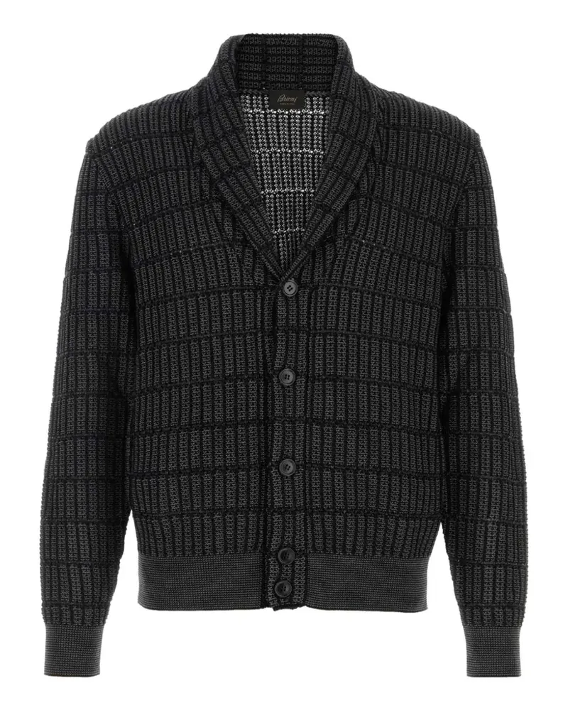 Brioni button cardigan - Schwarz Schwarz