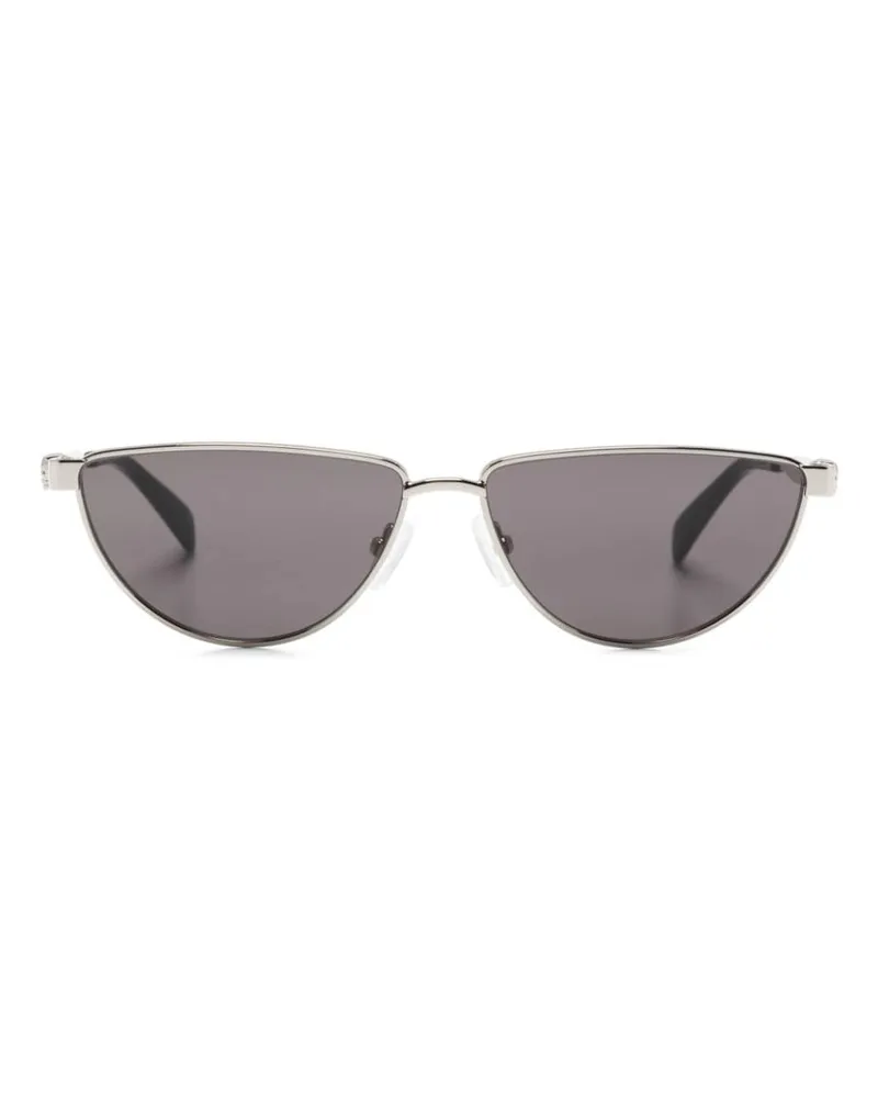 Alexander McQueen Cat-Eye-Sonnenbrille Silber