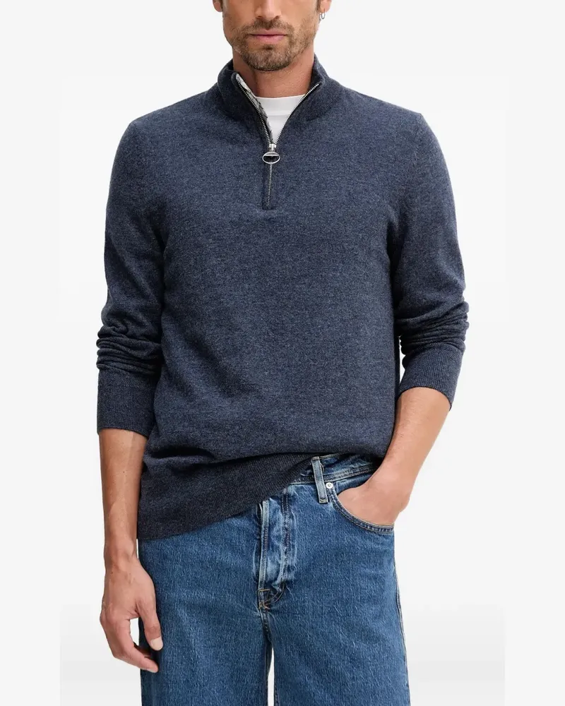 Barbour half-zip sweater - Blau Blau