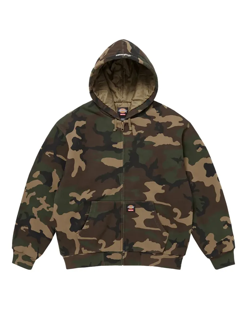 Supreme Being x Dickies® Hoodie mit Reißverschluss - Grün Grün
