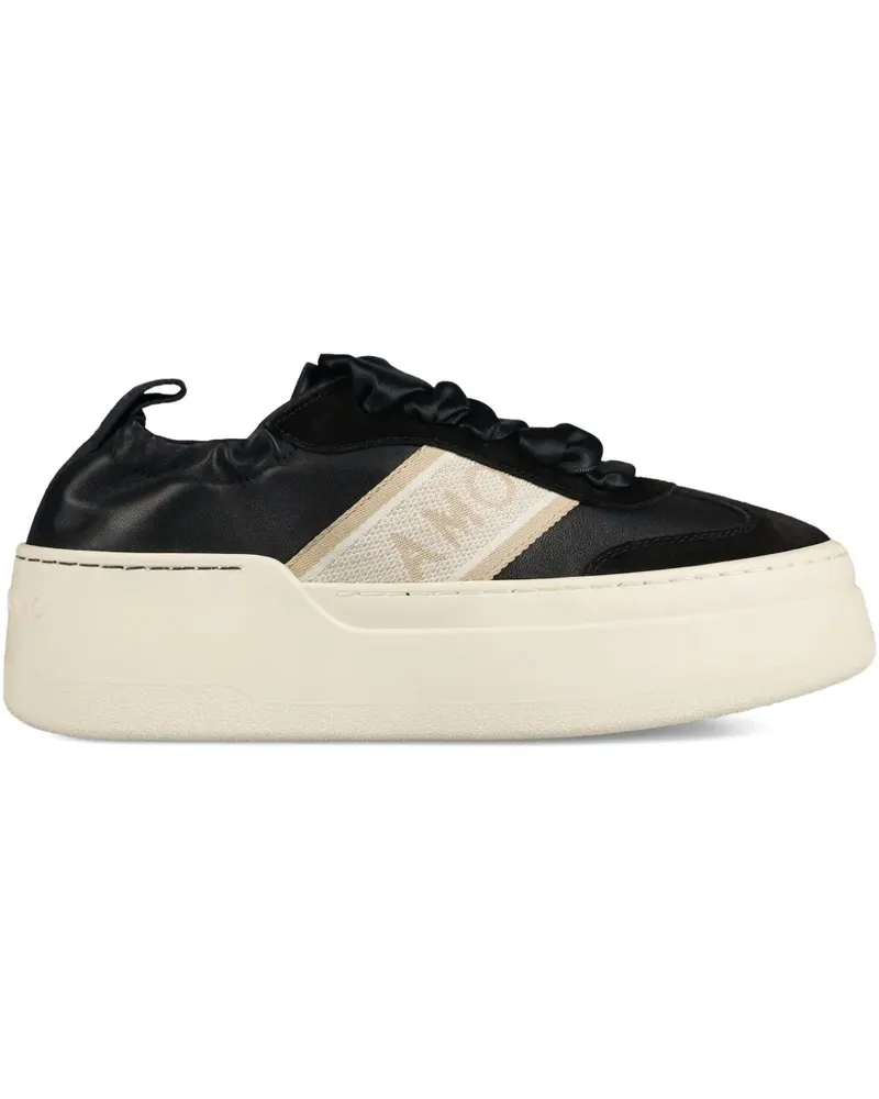 Ferragamo Sneakers mit Plateau - Schwarz Schwarz