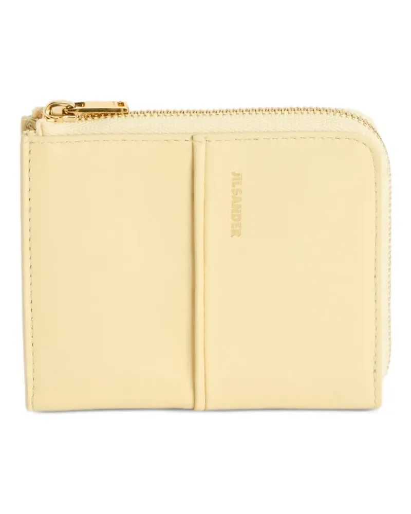 Jil Sander Linea card holder - Gelb Gelb
