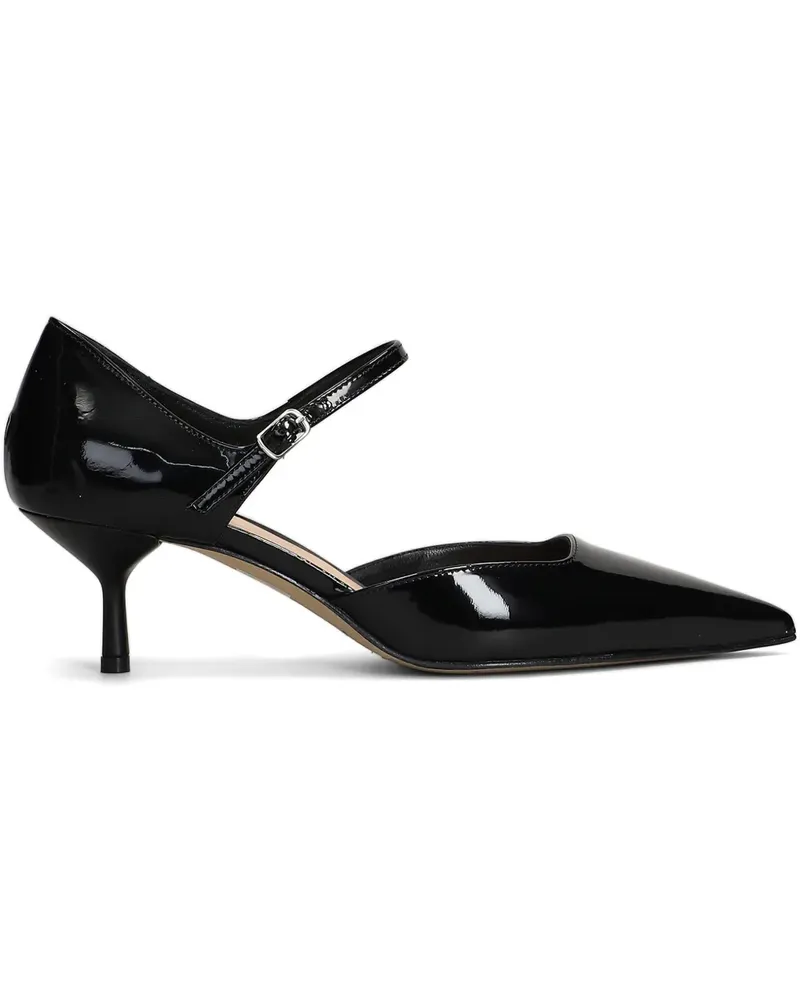 The Seller Slingback-Pumps 60mm - Schwarz Schwarz
