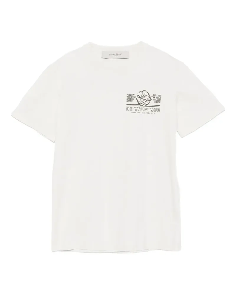 Golden Goose Klassisches T-Shirt - Weiß Weiß