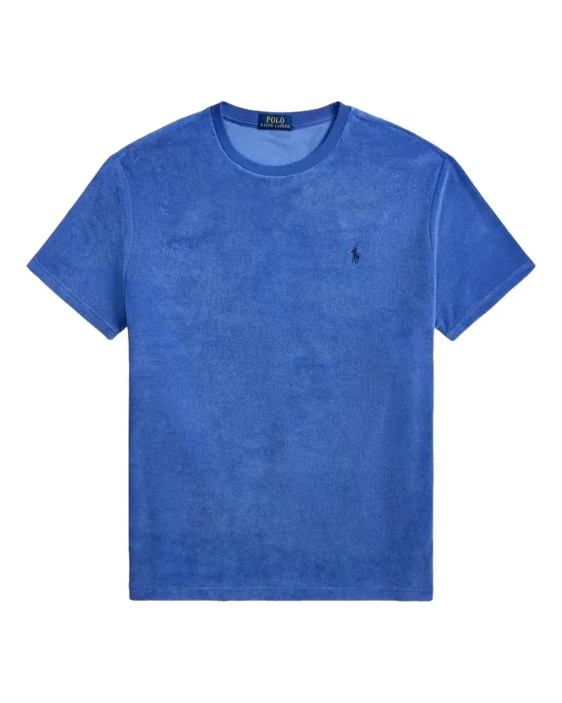 Ralph Lauren terry-textured T-shirt - Blau Blau