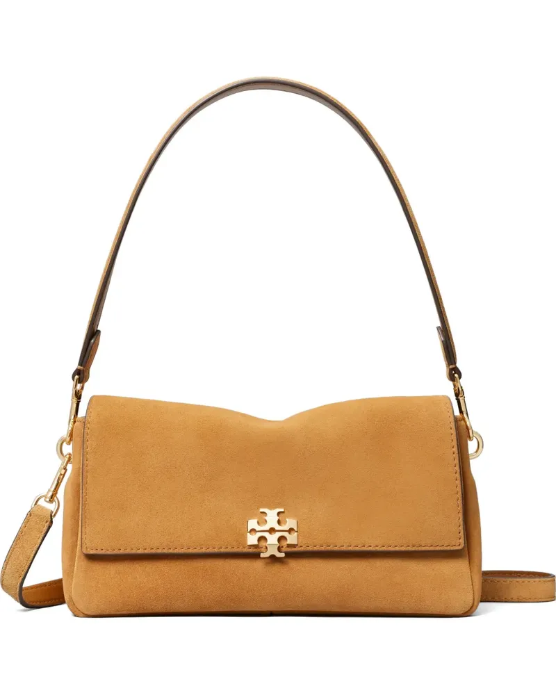 Tory Burch Kleine Charlie Schultertasche - Nude Nude