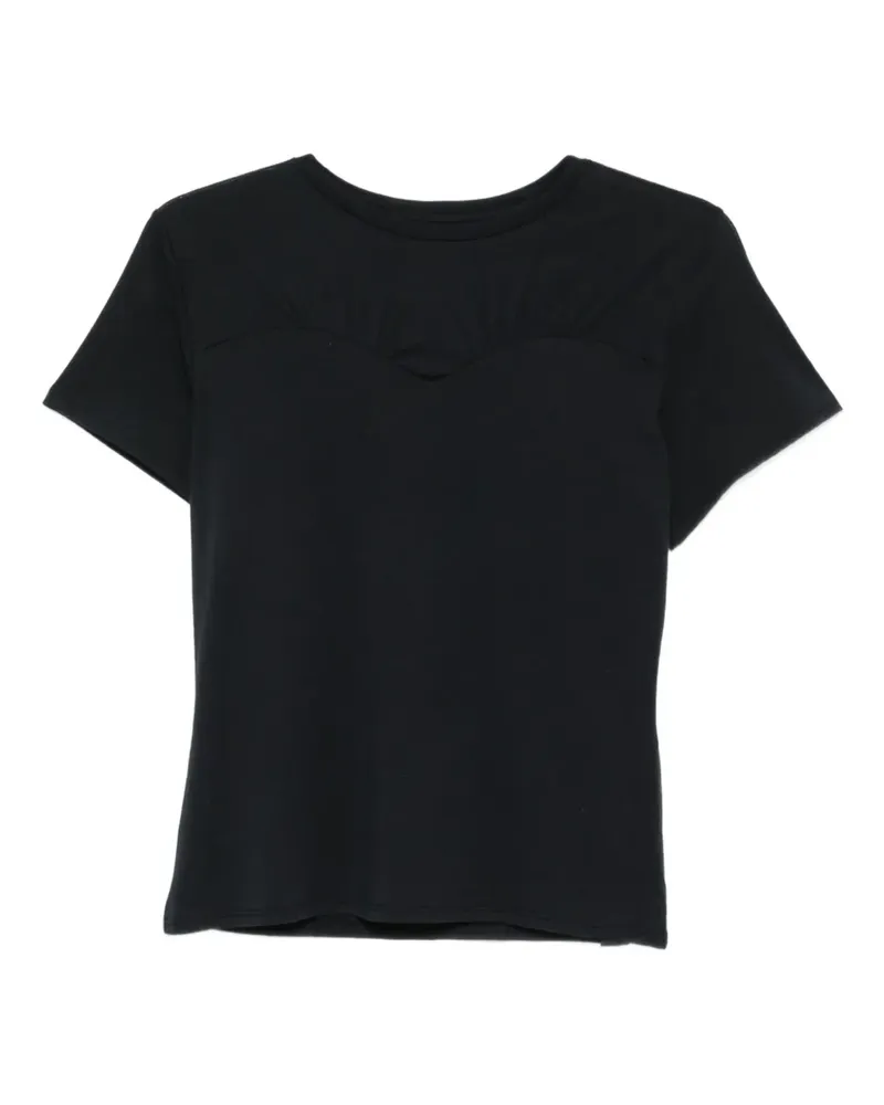 RAILS Janis T-Shirt mit Herzausschnitt - Schwarz Schwarz