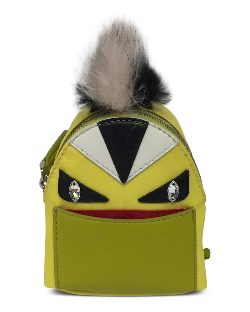 Fendi Schlüsselanhänger mit "Bag Bugs"-Design - Gelb Gelb