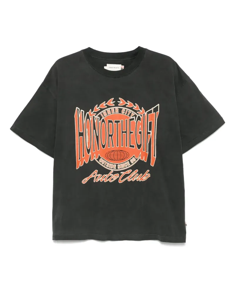 Honor The Gift Honor Club T-Shirt - Schwarz Schwarz