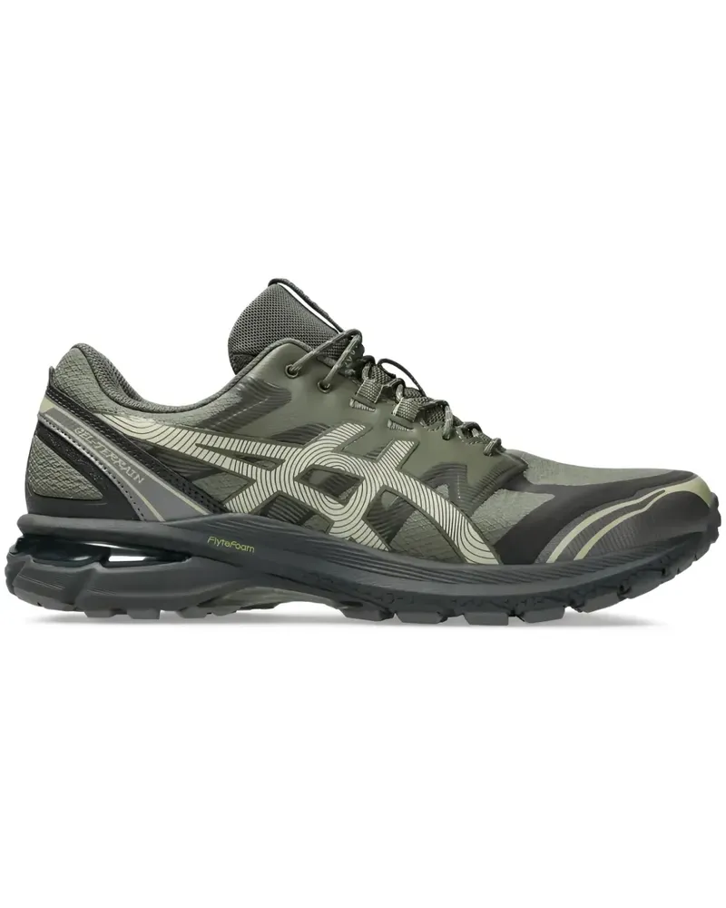 Asics GEL-Terrain Lauf-Sneakers mit Mesh-Einsatz - Grün Grün