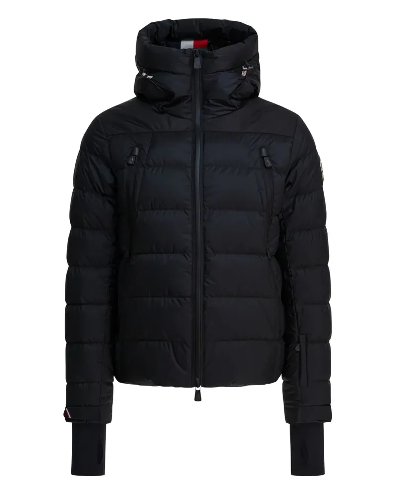 Moncler Gefütterte Kapuzenjacke - Schwarz Schwarz