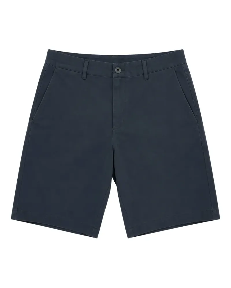 Seventy Gabardine cotton chino shorts - Blau Blau