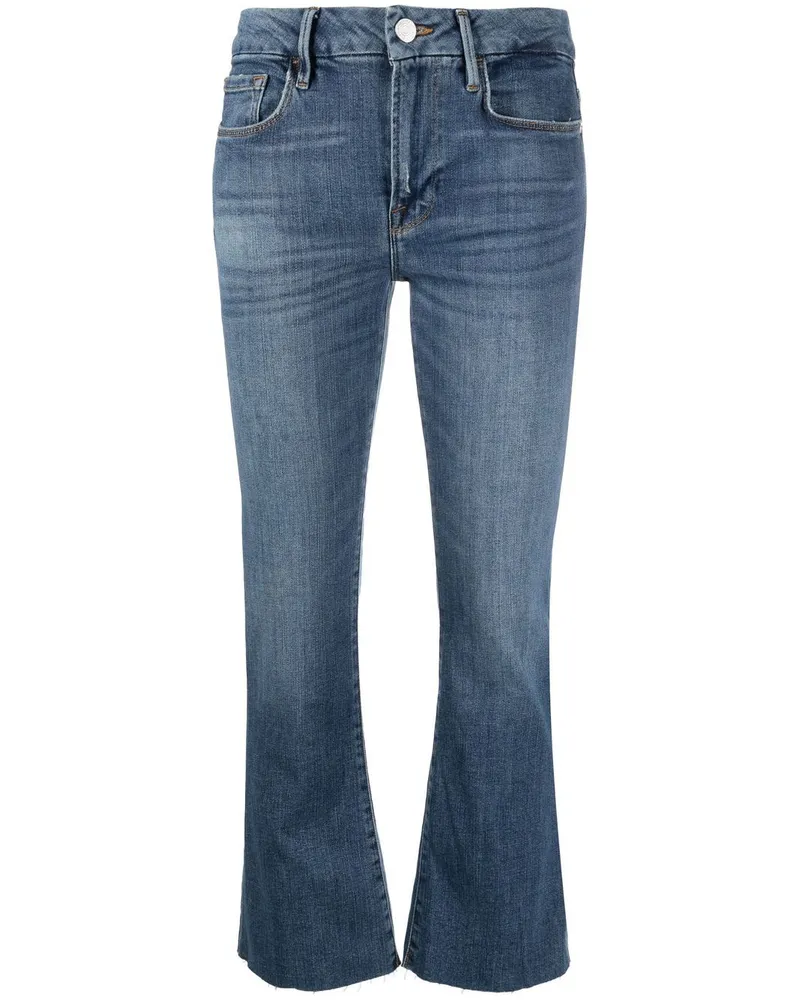 Frame Denim Le Crop Bootcut-Jeans - Blau Blau