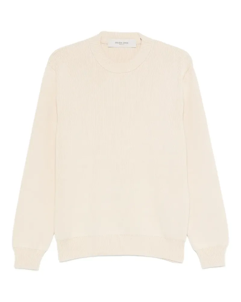 Golden Goose Gerippter Pullover - Nude Nude