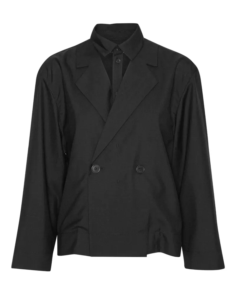 Henrik Vibskov Lonely button blazer - Schwarz Schwarz