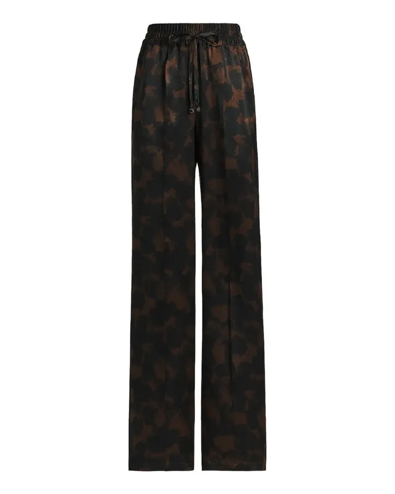 Kiton Hose mit abstraktem Print - Braun Braun