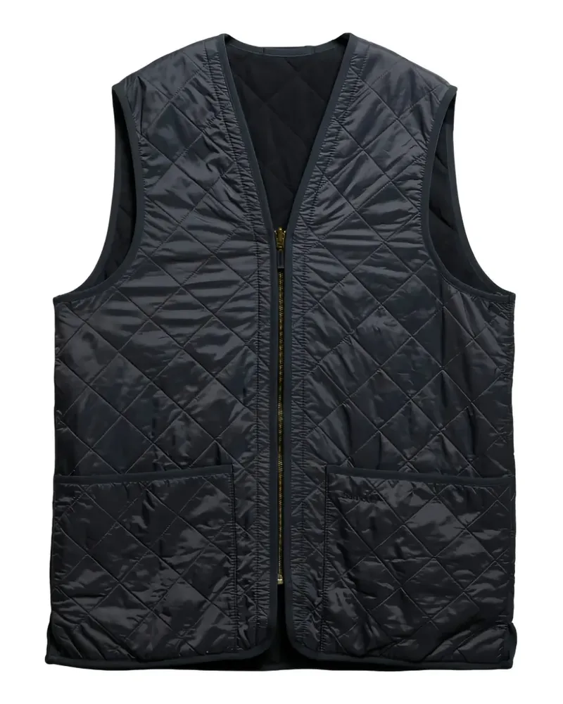 Barbour quilted gilet - Blau Blau