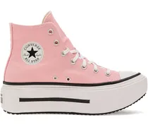 Double-Stack Plateau-Sneakers - Rosa