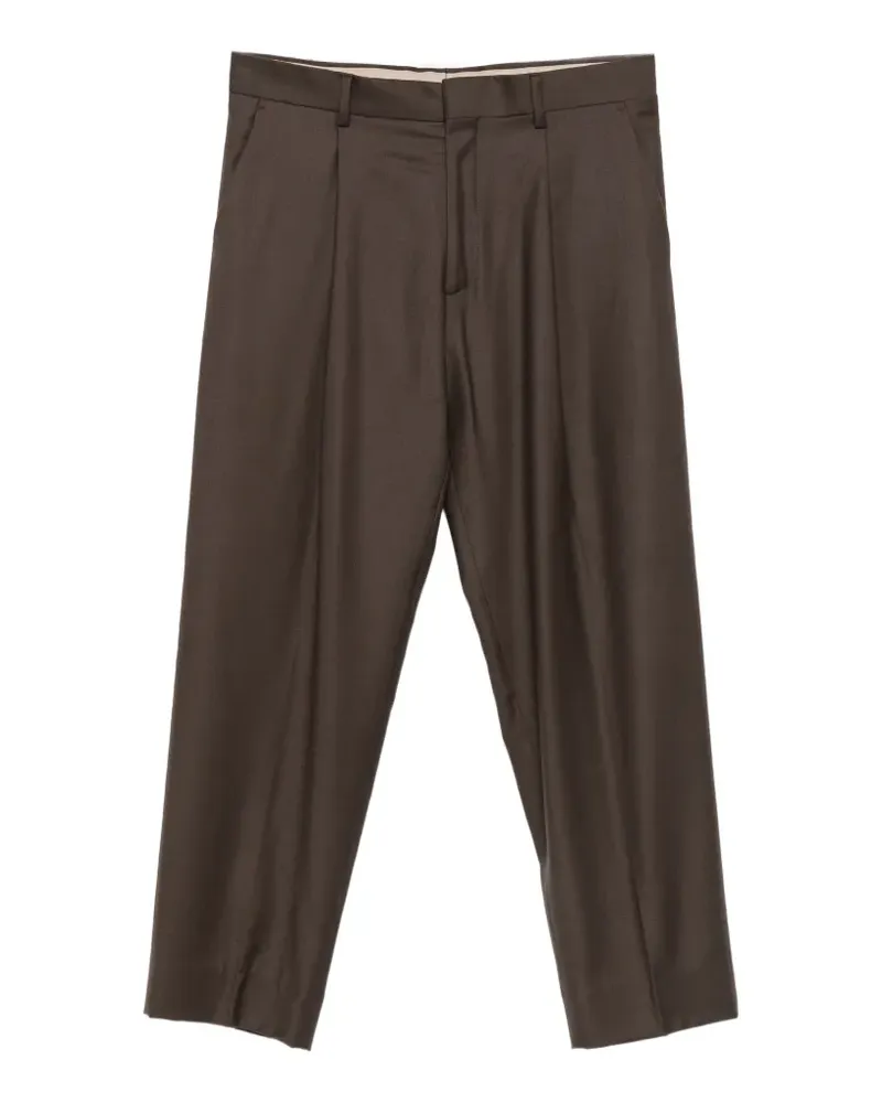 Costumein pleated Vincent trousers - Braun Braun