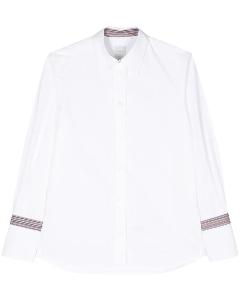Paul Smith Langärmeliges Hemd - Weiß Weiß