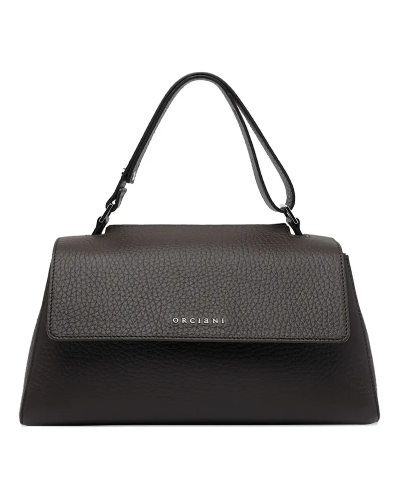 Orciani Sveva Longuette magnetic-closure tote bag - Braun Braun