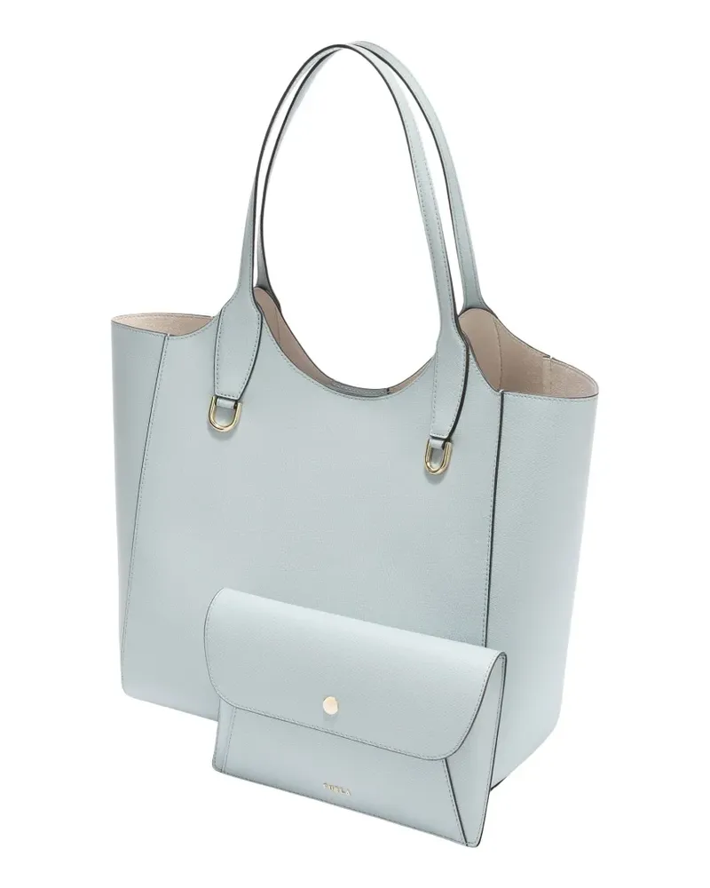 Furla Lea M pocket tote bag - Blau Blau